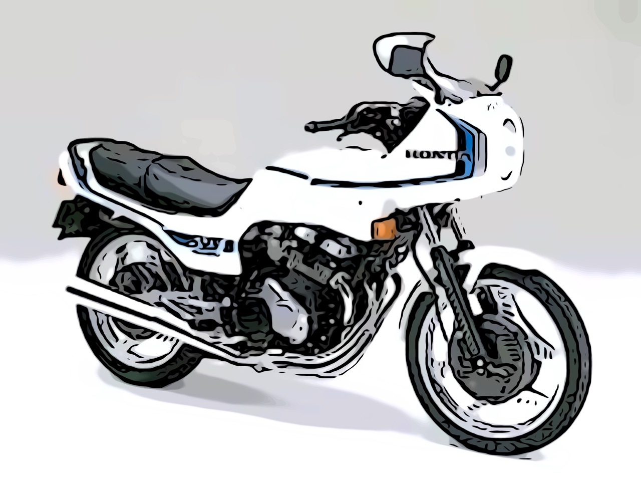 CBX550Fキービジュアル