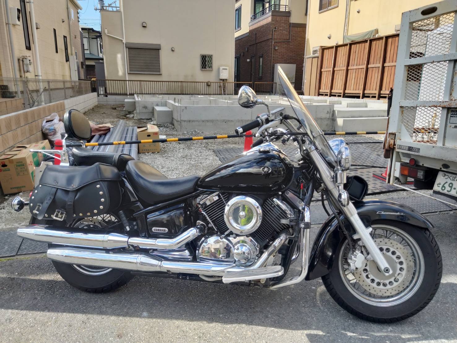 ドラッグスター1100クラシックキービジュアル